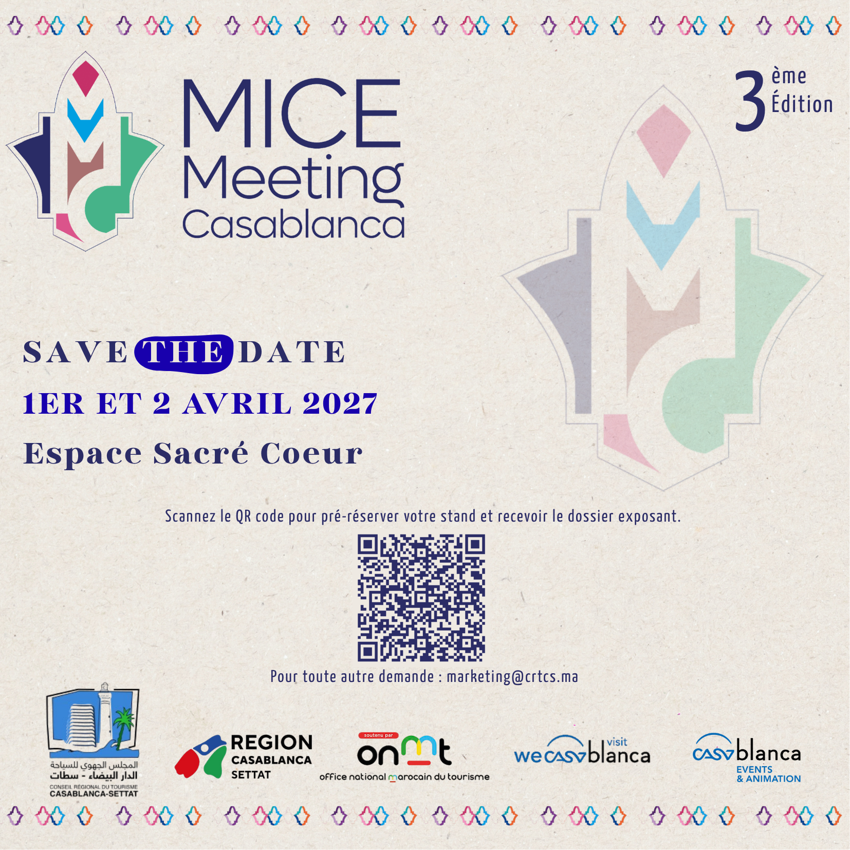 MICE Meeting Casablanca 2027
